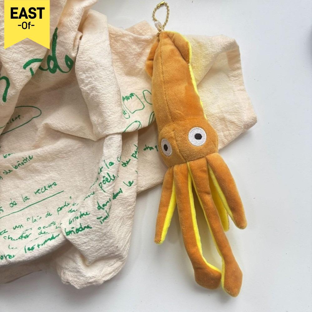 Động vật nhồi bông EASOF, Phim hoạt hình Ocean Series Octopus Plush Toy, Túi dễ thương Quà tặng sinh