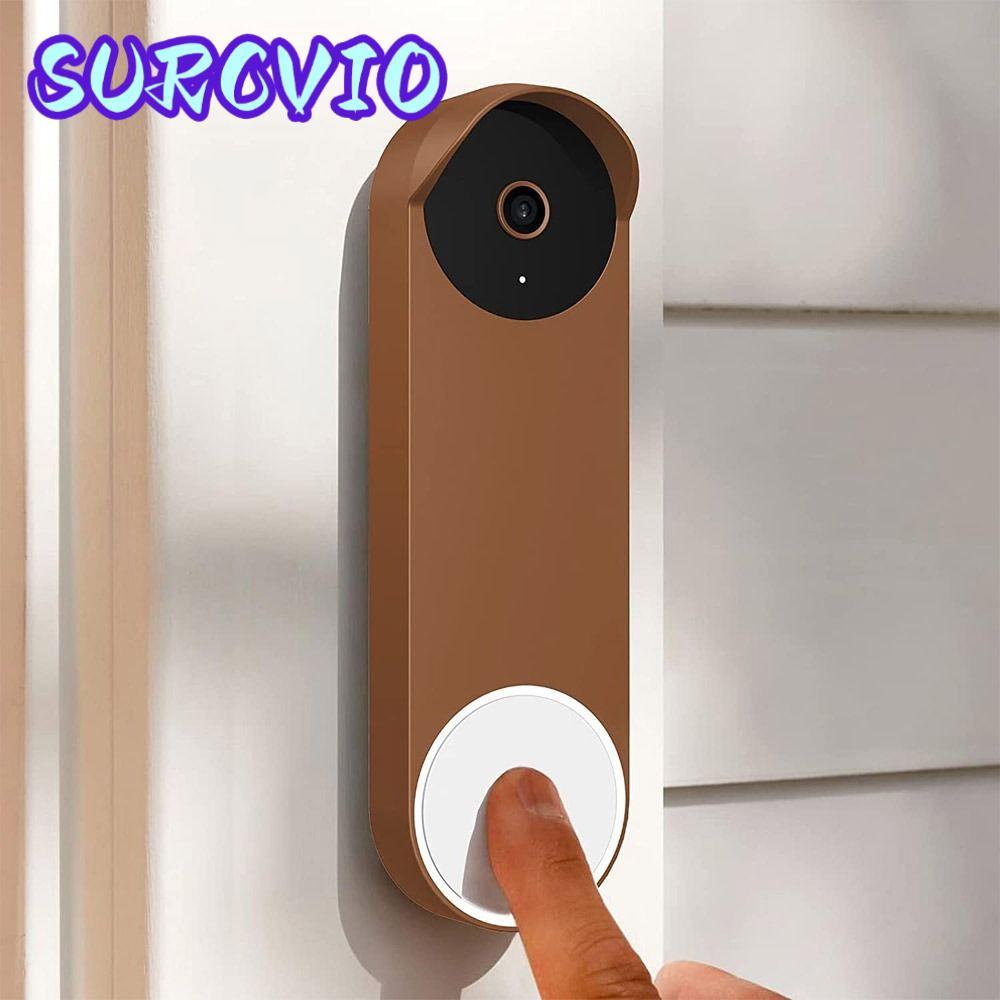 Vỏ chuông cửa SURCVIO cho Google Nest Skin Vỏ bảo vệ gia đình cho Google Nest