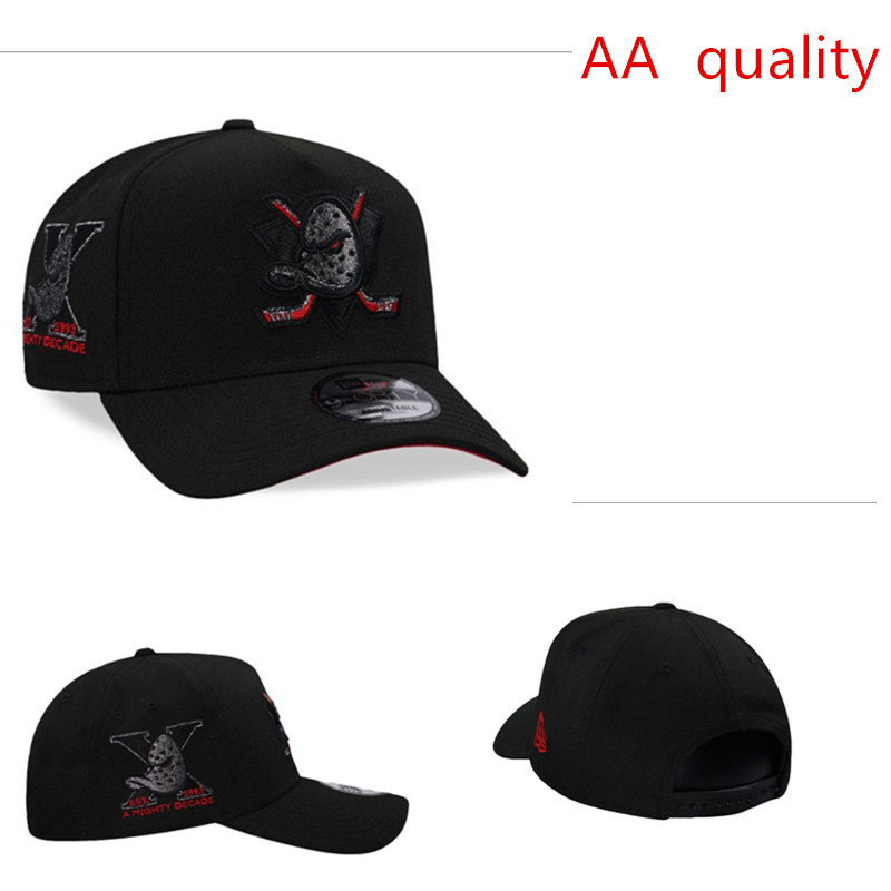 Mũ Bóng Chày Snapback Chất Lượng Cao Vịt Anaheim NHL Team Logo, Có Thể Điều Chỉnh