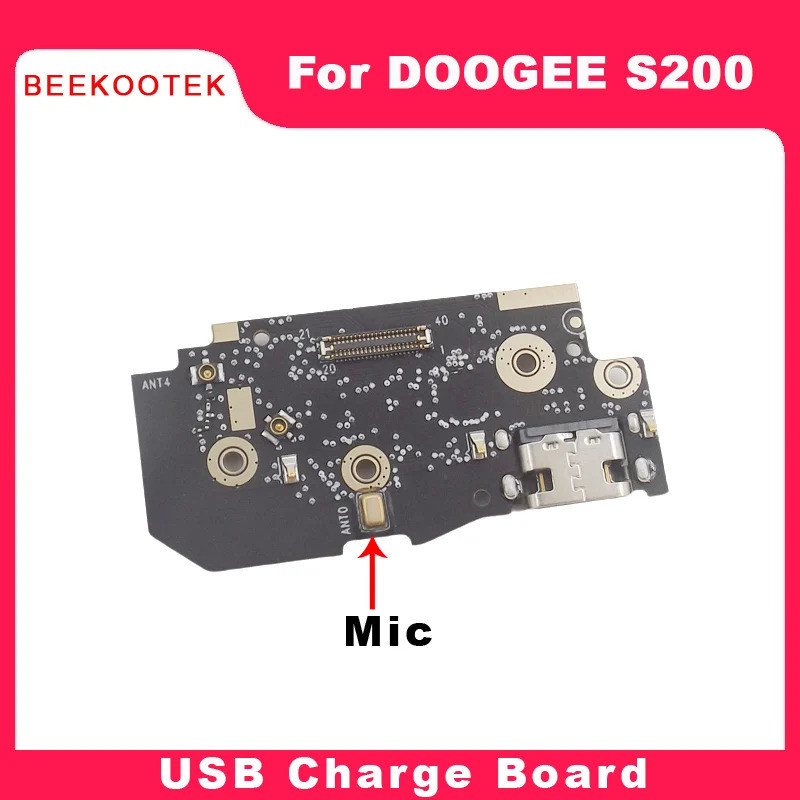 Mới Chính Hãng DOOGEE S200 S200 X S200X Đế USB Dock Sạc Cổng Sạc Ban Có Mic Cho Điện Thoại Thông Min