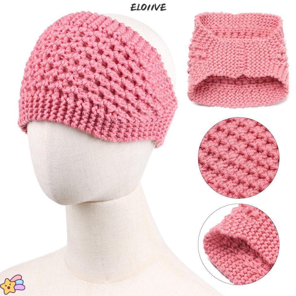ELO11VE Băng Đô Turban Mùa Đông Dễ Co Giãn