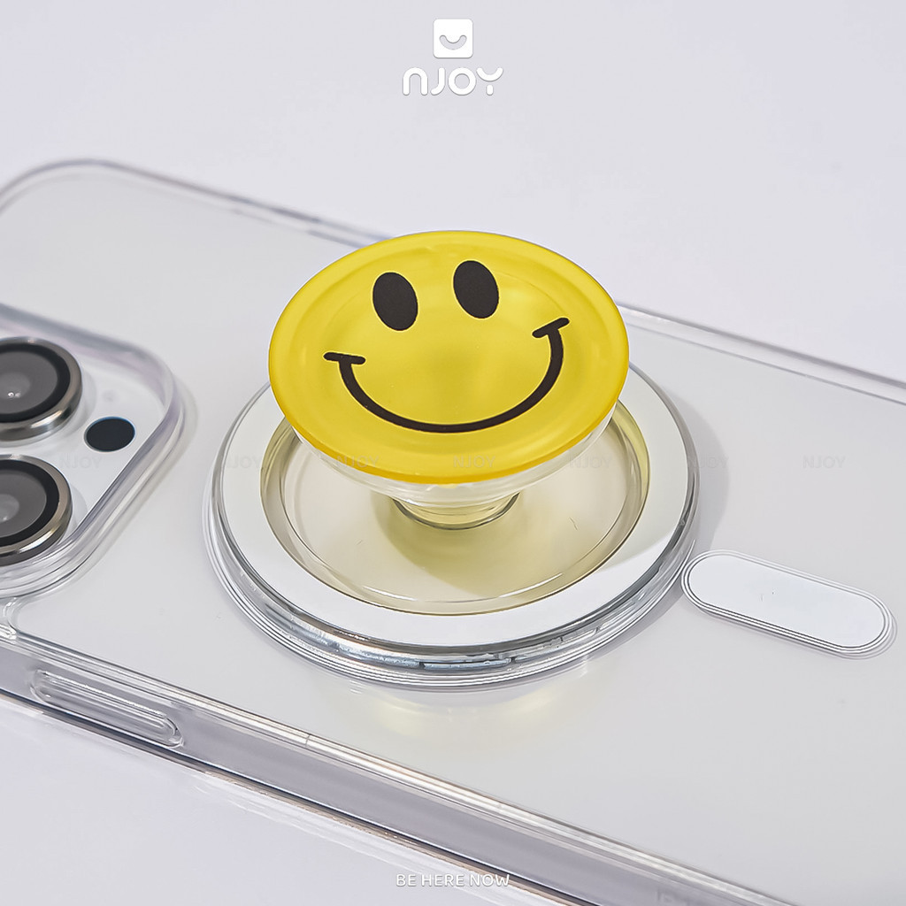 Giá đỡ iRing Njoy in hình 3D magnetic cho iPhone Samsung