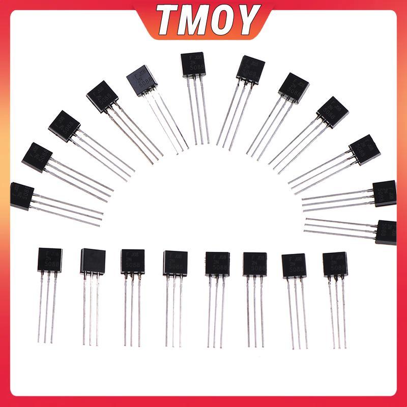 TMOY 20 CÁI 2N5088 TO-92 Chất bán dẫn riêng biệt TMOY