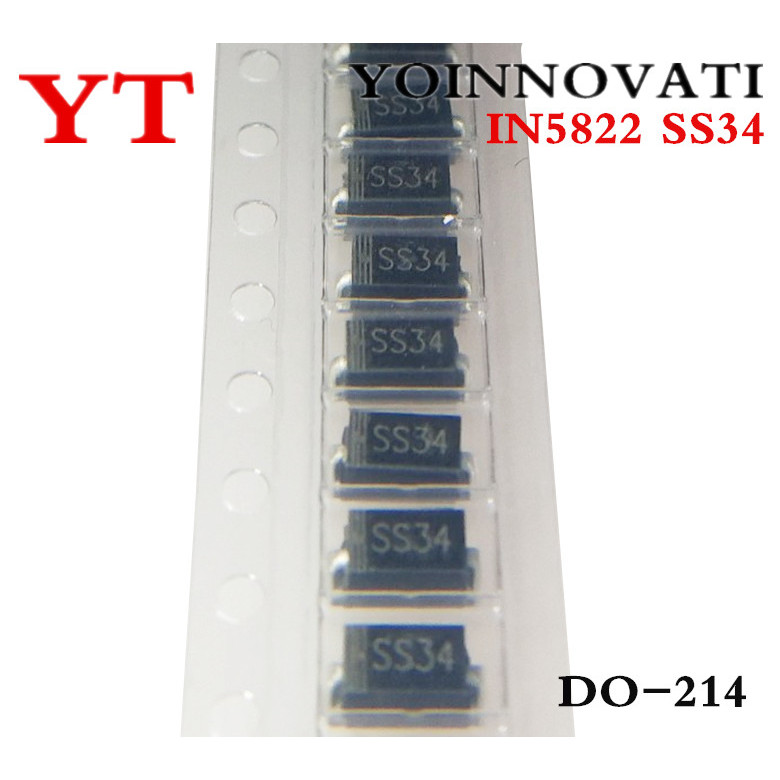 100 Cái / lô 1N5822 IN5822 SS34 SMA.