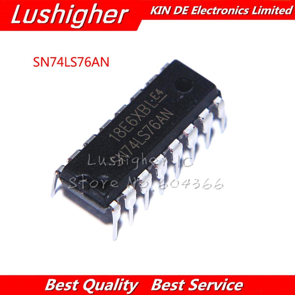 10 Chiếc 74LS76 DIP16 SN74LS76N SN74LS76AN DIP Mới Chính Hãng