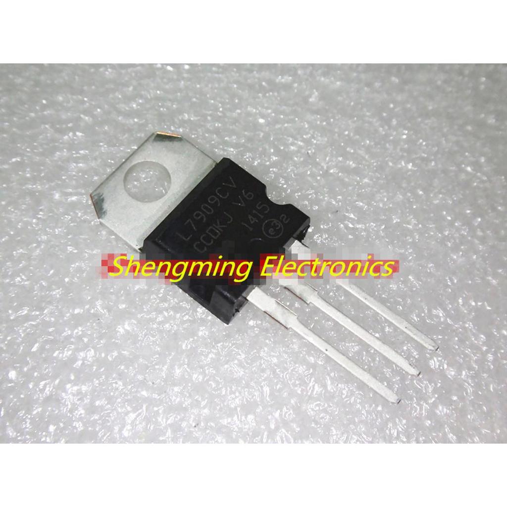 10 CÁI L7909CV L7909 -9V TO-220 TRONG SUỐT