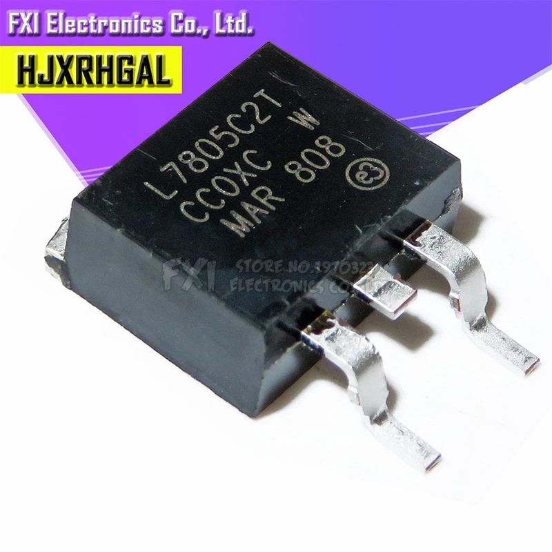 10 CÁI 7805 Bộ điều chỉnh ba đầu SMD L7805 TO-263 (D2PAK) chính hãng L7812CD2T L7812 L7805CD2T chính