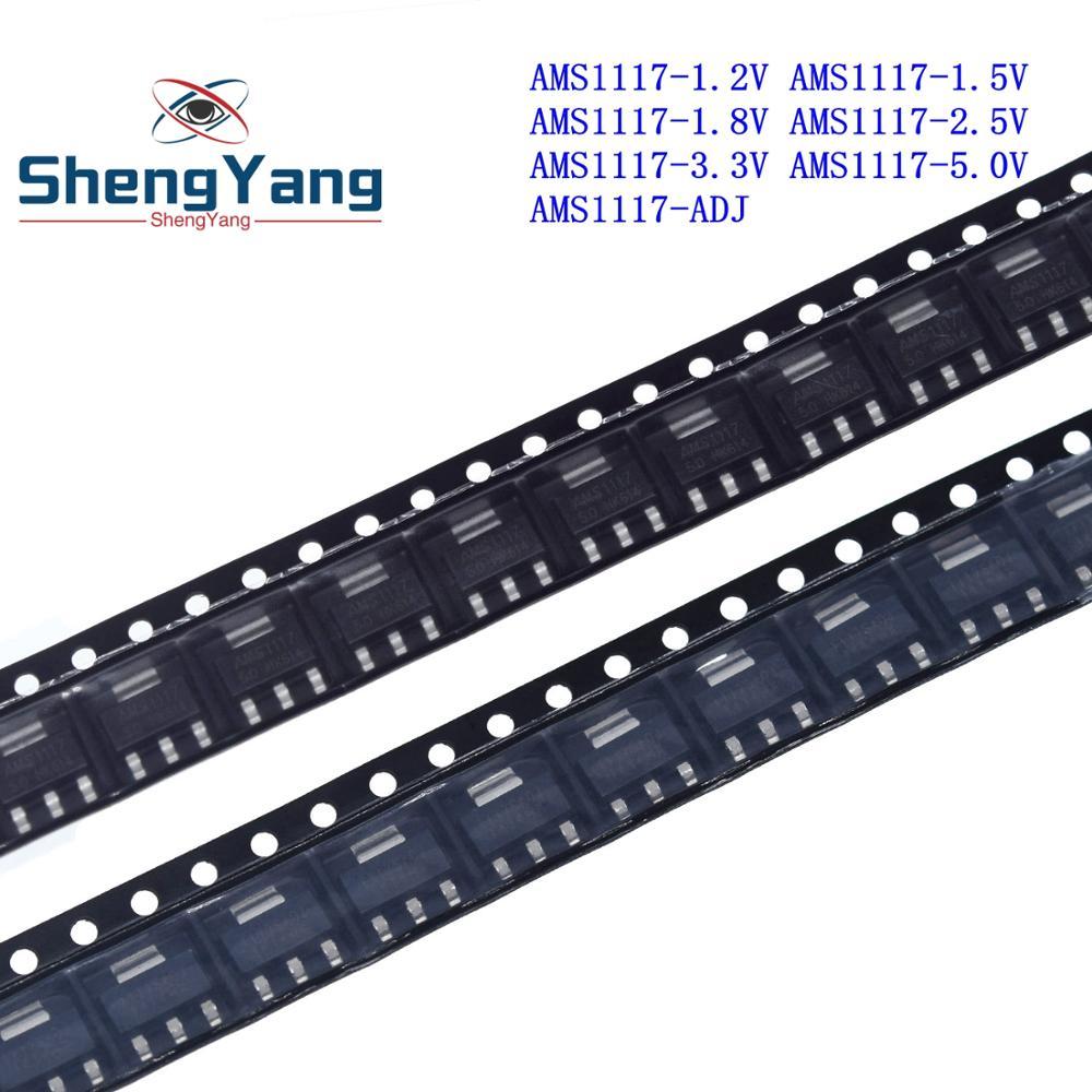 10 CÁI AMS1117 series AMS1117-ADJ AMS1117-1.8V AMS1117-1.2V AMS1117-5.0V AMS1117-2.5V AMS1117-3.3 AM
