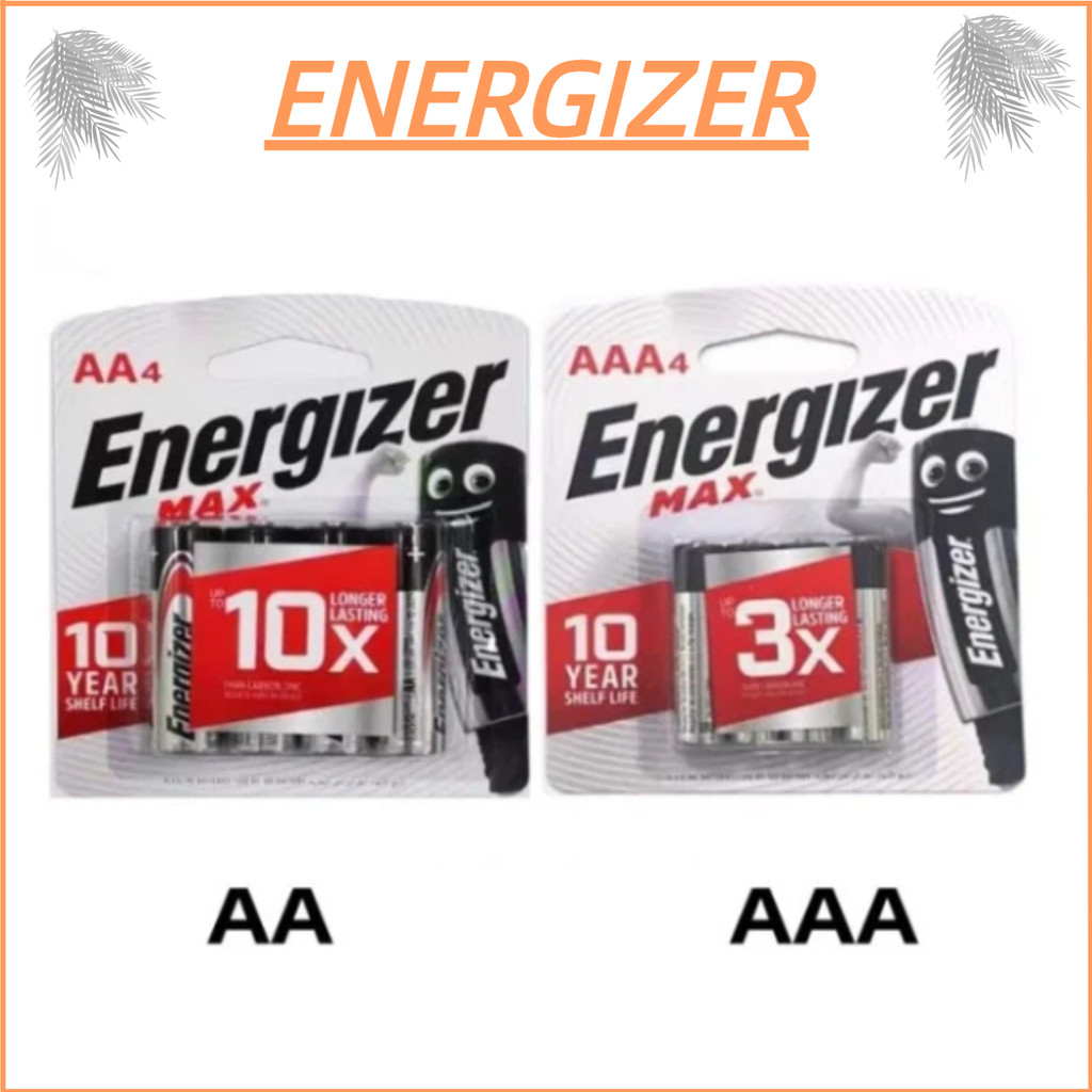 [Card] Energizer Alkaline  AA / AAA  1.5V Battery MAX