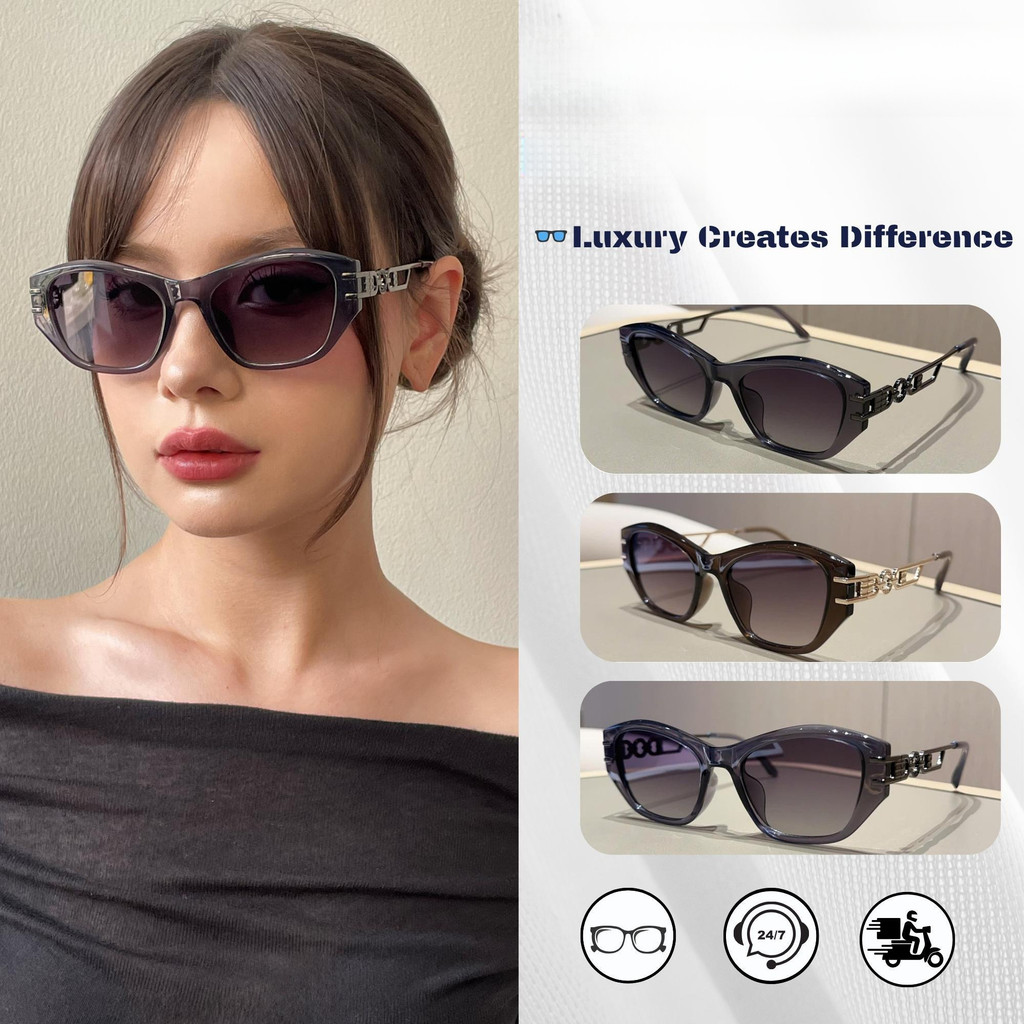 GEMTLE MCUSTER Gọng Kính 2710 Hình Bầu Dục Phong Cách Hàn Quốc Dành Cho Nam Và Nữ Khung Tr Độ Rộng 5