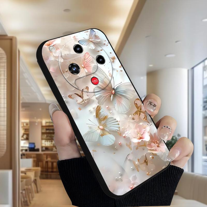 Ốp Lưng Cho ZTE Nubia RedMagic 10 Air Nubia Z70S Ultra Nubia Focus 2 Bướm Hoa Điện Thoại ZTE Nubia Z