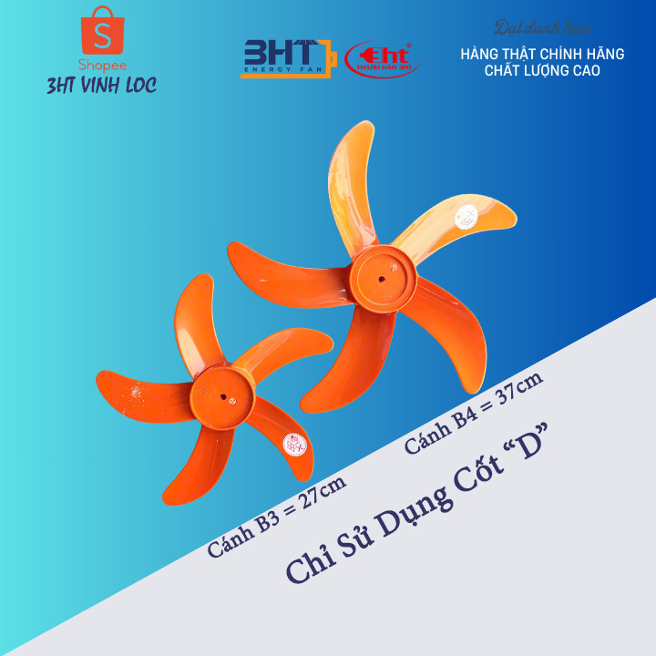 Cánh Quạt B3 B4 - 5 Lá - Dẻo