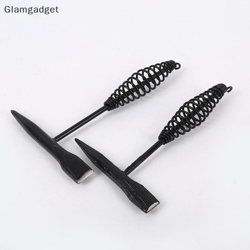 [Glg] Búa hàn tay cầm lò xo, Hàn điện, Khai thác đá và xỉ, Loại bỏ rỉ sét, 1 chiếc Búa lò xo thợ hàn