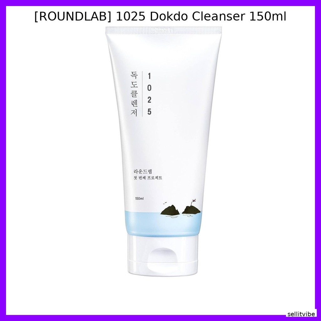 [ROUNDLAB] 1025 Sữa Rửa Mặt Dokdo 150ml / Sữa Rửa Mặt Hàn Quốc