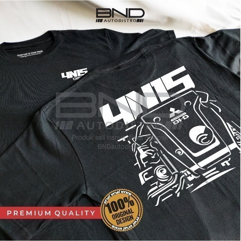 MESIN 2026 thời trang Mitsubishi Pajero Sport 2.4 4N15 Áo thun động cơ Diesel - Áo thun Pajero Áo th