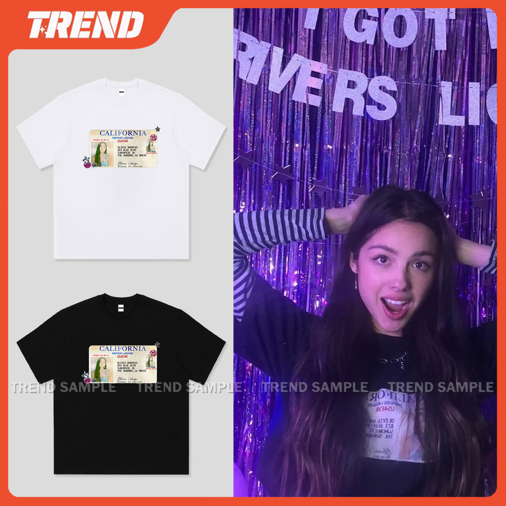 Áo Thun Cotton Kỷ Niệm 5 Năm Olivia Rodrigo - Thiết Kế Unisex