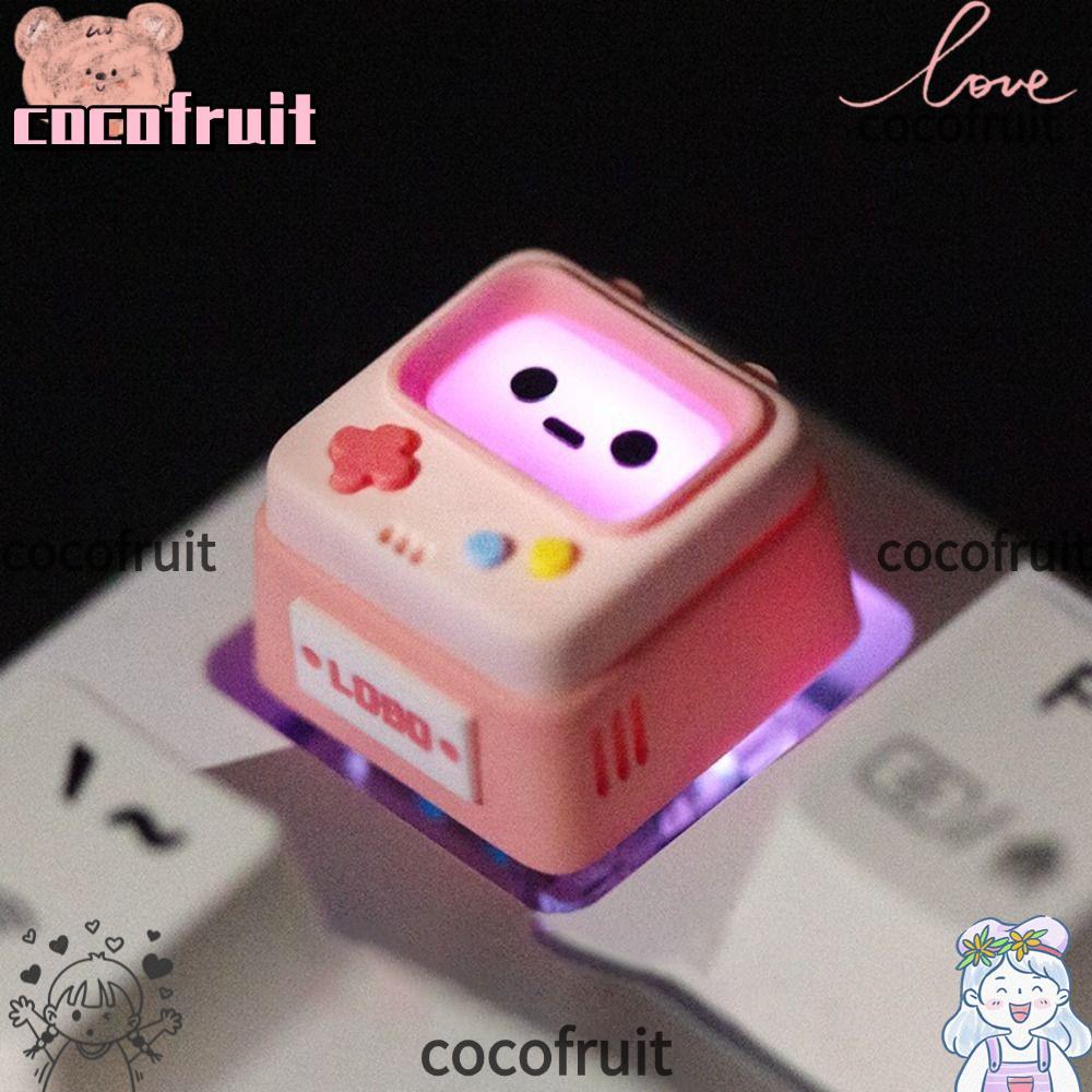 Bàn phím cơ COCOFRUIT Keycap, Tay cầm chơi Game thủ công Artisan Craft-Shpaed Keycaps, Keycaps Artis