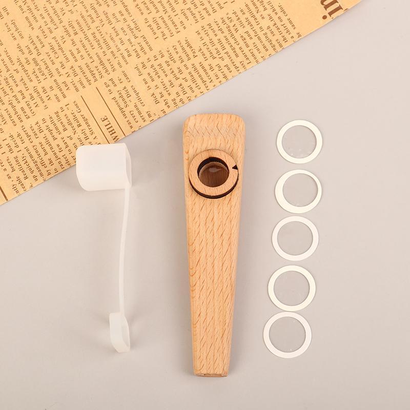 DRH 1 Gỗ Kazoo Kazoo Sáo Gỗ Apaniment Người Mới Bắt Đầu Sáo Dễ Học Và Chơi Nhạc Cụ VN