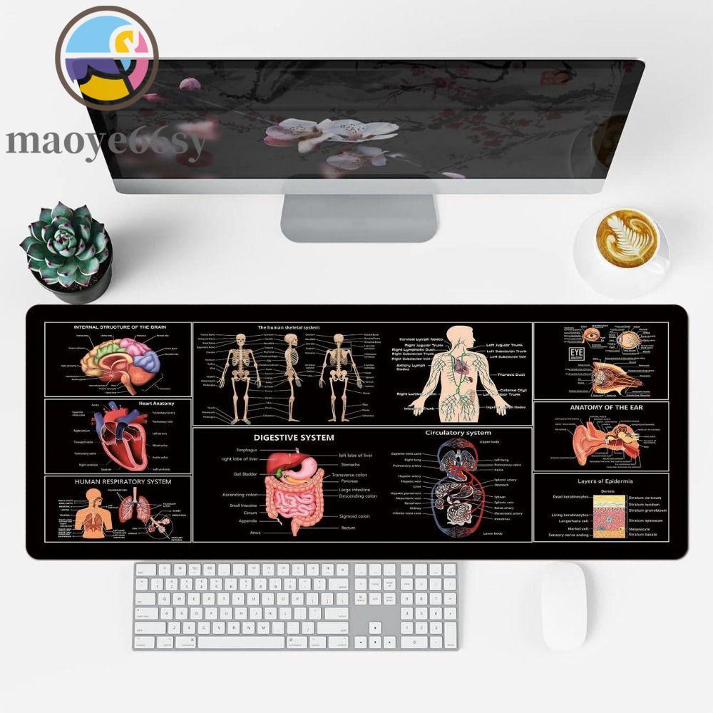 MAOYE66SY Miếng Lót Chuột Ngắn, Thảm Bàn Phím Văn Phòng Java / Python / SQL EXCO, Họa Tiết Biểu Đồ T