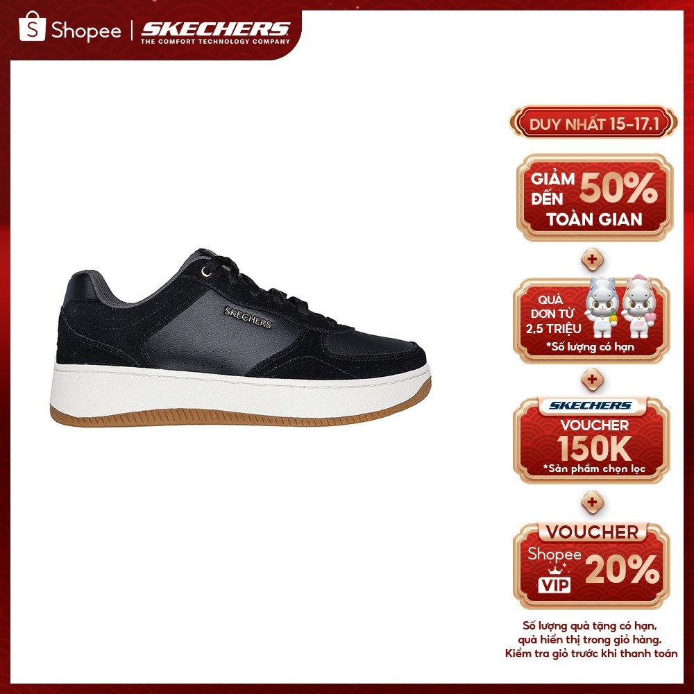 [DUY NHẤT ONLINE] Giày Thể Thao Nam Skechers Court Classics Sport Court 2.0 Yaros - 254010-BKNT Air-