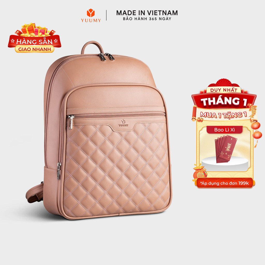 Balo Yuumy (Thời trang công sở cỡ lớn - Balo da Seasand YBA77) Bagsmart