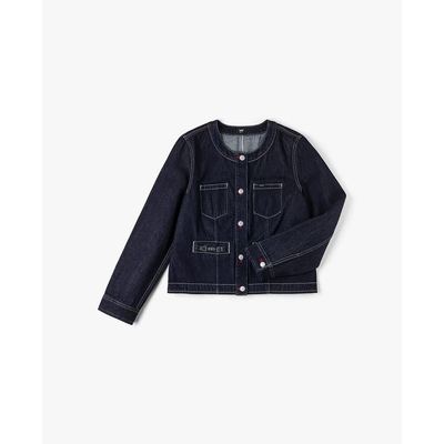 LEE - Áo khoác denim nữ tay dài phom croptop_LWT012100209212-898L00