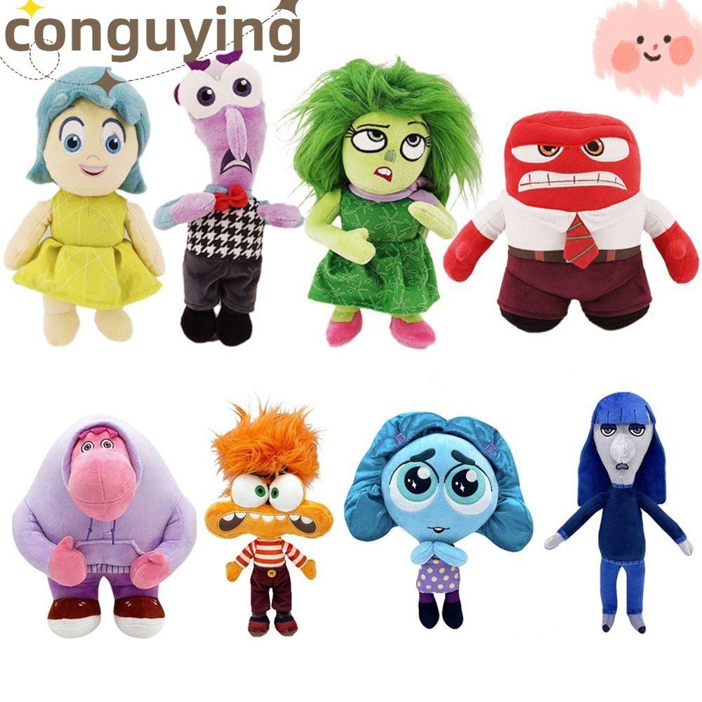 CONGUYING Inside Out Plush, 20 ~ 33cm Inside Out 2 Đồ chơi sang trọng, Nhân vật hoạt hình chất lượng