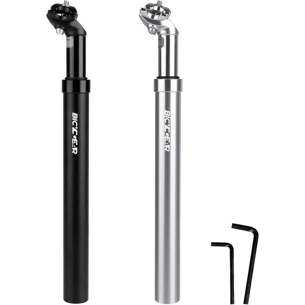 Đình Chỉ Seatpost Giảm Shock 40mm Nhôm cho E-Bike, MTB, BMX, Road & City Bike