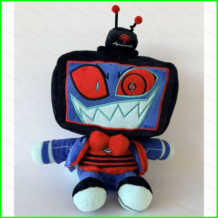 PS1 Hazbin Hotel Vox Anime Ngoại Vi Demon Sang Trọng Cotton Búp Bê plushie SP1