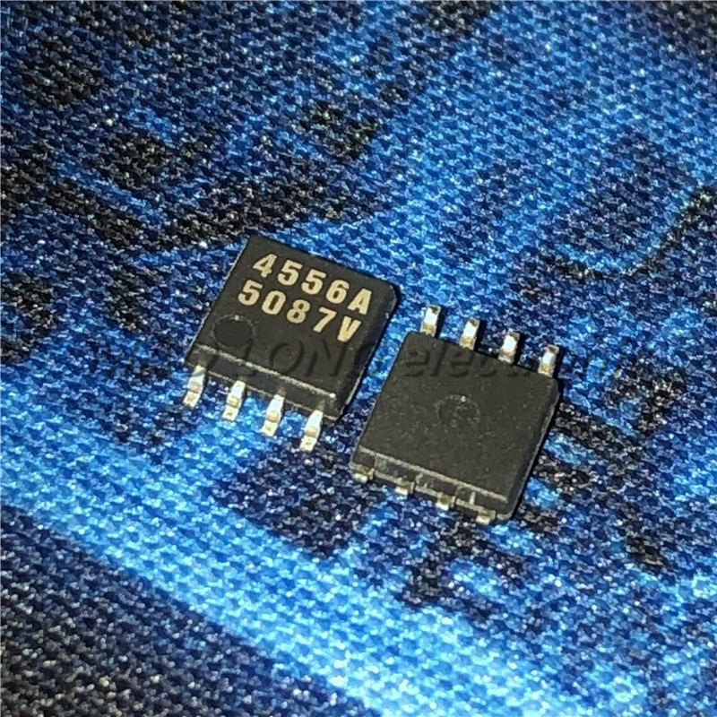 10 Cái / lô NJM4556AM SOP-8 NJM4556A NJM4556 SOP SOP 8 4556A nguyên bản mới Còn hàng