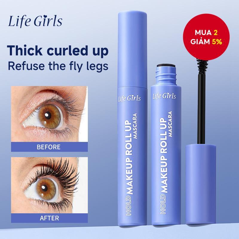 Life Girls Ink Feather Mascara lâu trôi, cong mi, chống nước, không lem.