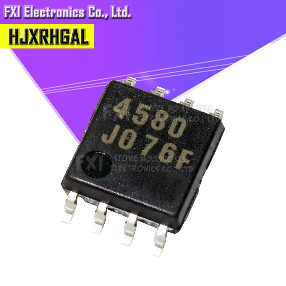 10 CHIẾC NJM4580V-TE1 JRC4580 DIYGBA 4580 TSSOP-8 Chipset