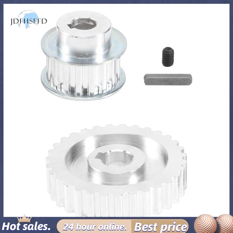 [jdfhsffd] 2 Bánh răng ròng rọc đồng bộ kim loại Đai động cơ Bánh răng Bánh răng bánh răng S Cj0618 