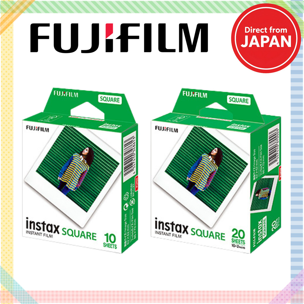 FUJIFILM Instant Camera Color Film instax SQUARE Format Film