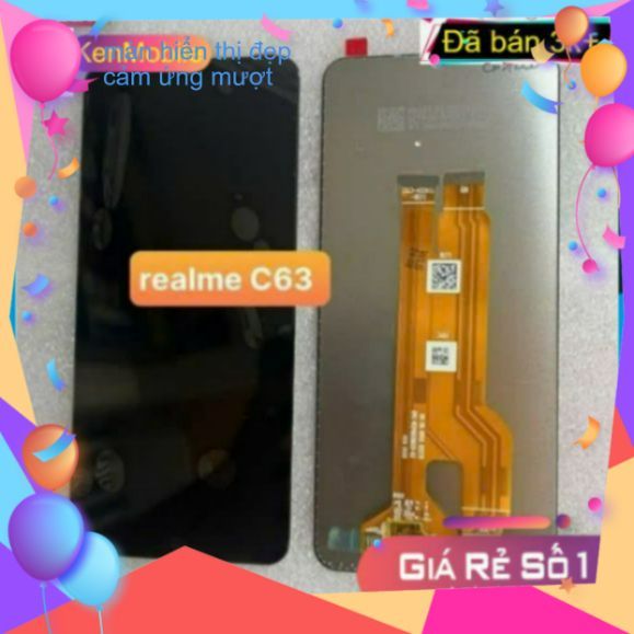 >< "test 100%" Màn OP Realme C63/ Realme C61/ Narza N63/ Realme C63S/ Realme Note 60 (tặng keo, cườn