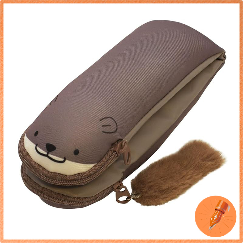 Kutsuwa HiLiNE Rilala Animal Character Pencil Case