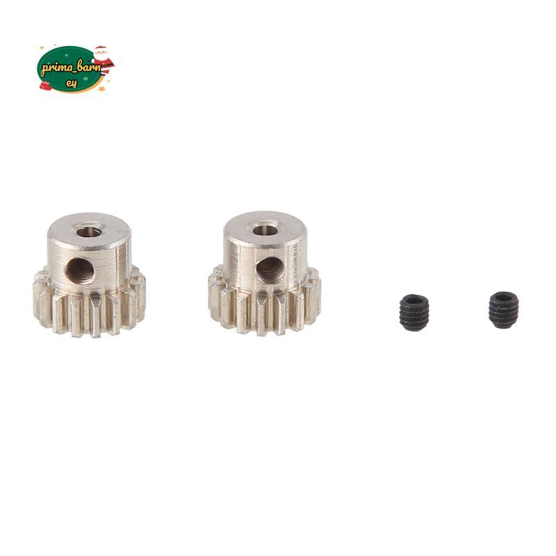 2 Chiếc 2.3 Mm Trục Kim Loại Bánh Răng Động Cơ 48DP M0.6 M0.8 Cho 1 / 12 1 / 16 RC Xe 7075 - 370 / 3