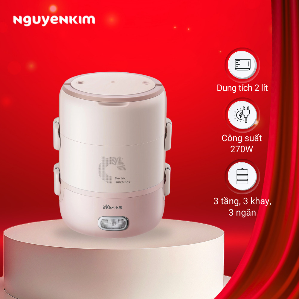 Hộp hâm cơm Bear DFH-B20S6