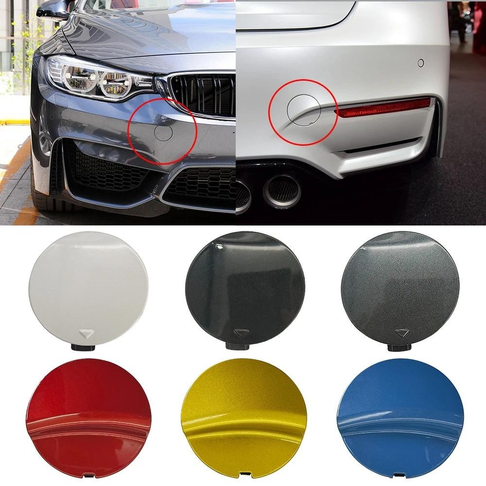Dành Cho Xe BMW F80 F82 F83 Phía Trước Phía Sau Xe Kéo Móc Nắp Đen Thay Thế Cho Xe BMW M3 M4 2014-20