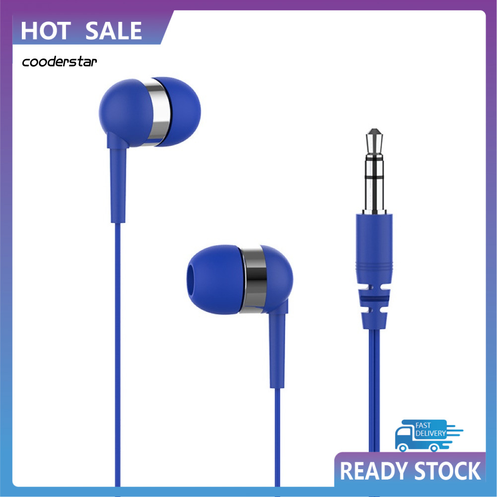 COOD Universal 35mm Plug In-Ear Khử tiếng ồn Tai nghe có dây HiFi Tai nghe thể thao