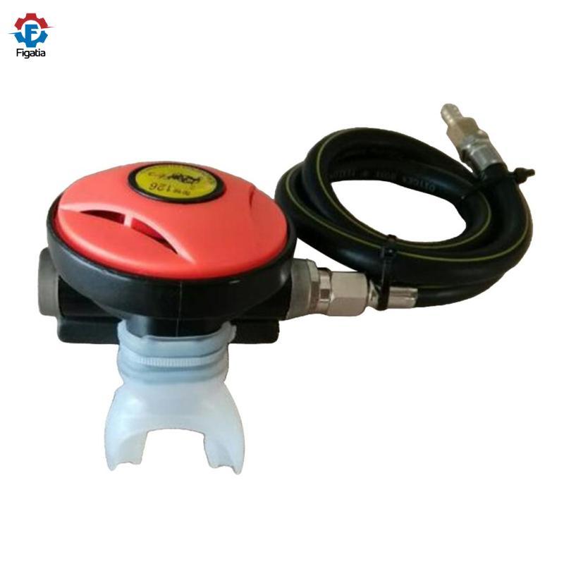 Bộ điều chỉnh lặn scuba giai đoạn 2 màu cam kèm ống thở và bạch tuộc hookah