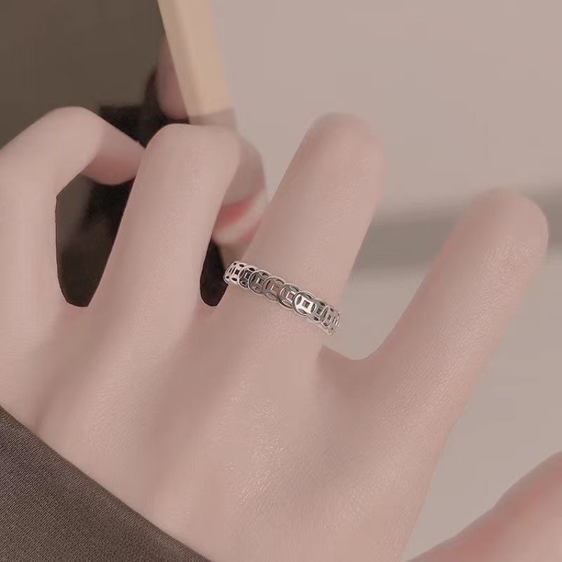 ❥ ❈ S999 ❈ ❈ ❈ ❈ ❈ ❈ ❈ ❈ ❈ ❈ ❈ ❈ ❈ ❈ ❈ ❈ ❈ ❈ ✷ ❈ ❈ ❈ ❈ ❈ ❈ ✸ Nhẫn cổ điển bạc S999 vận may nữ