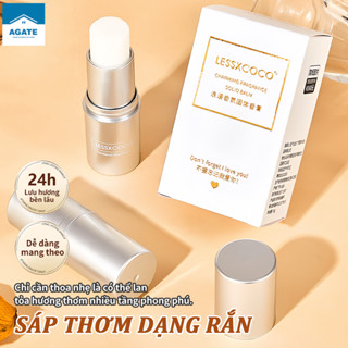 Nước Hoa Dạng Sáp, Nước Hoa Khô Nam Nữ, Hương Hoa Lãng Mạn, Thơm Tự Nhiên, Lâu Phai, Không Cồn, Tiện Lợi Mang Theo