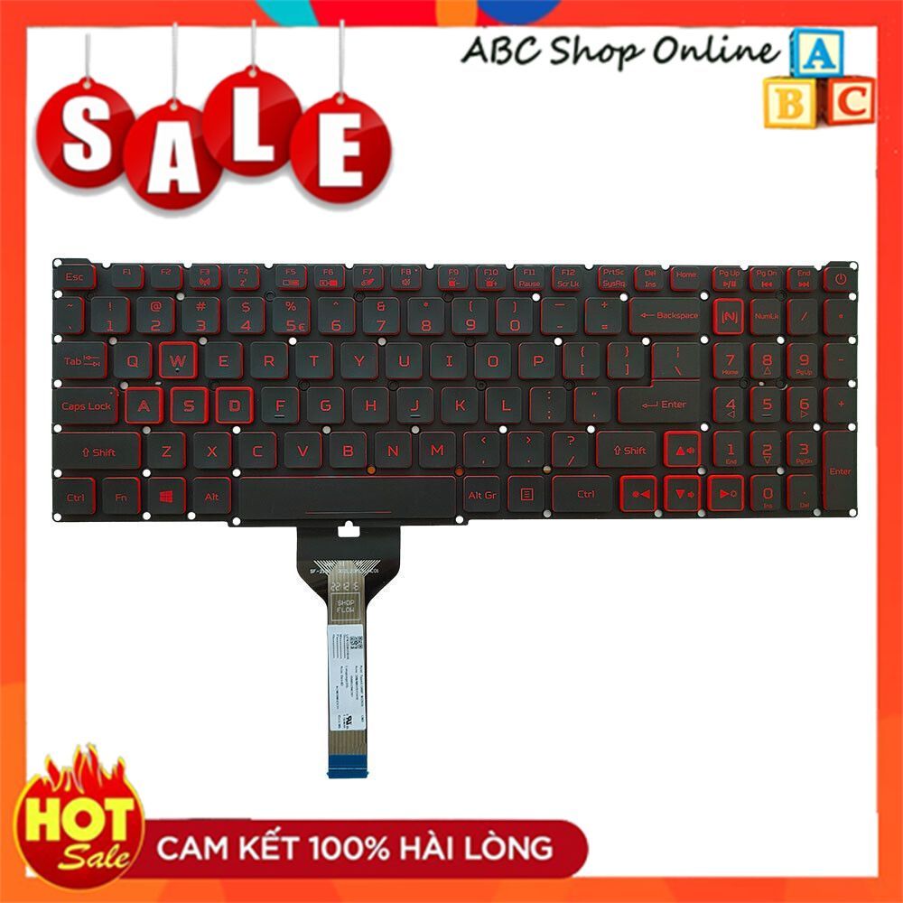 Bàn Phím Laptop Acer Nitro 5 AN515-56 AN515-57 AN515-58 AN517-54 AN517-41 AN515-56 AN515-57 AN517-53