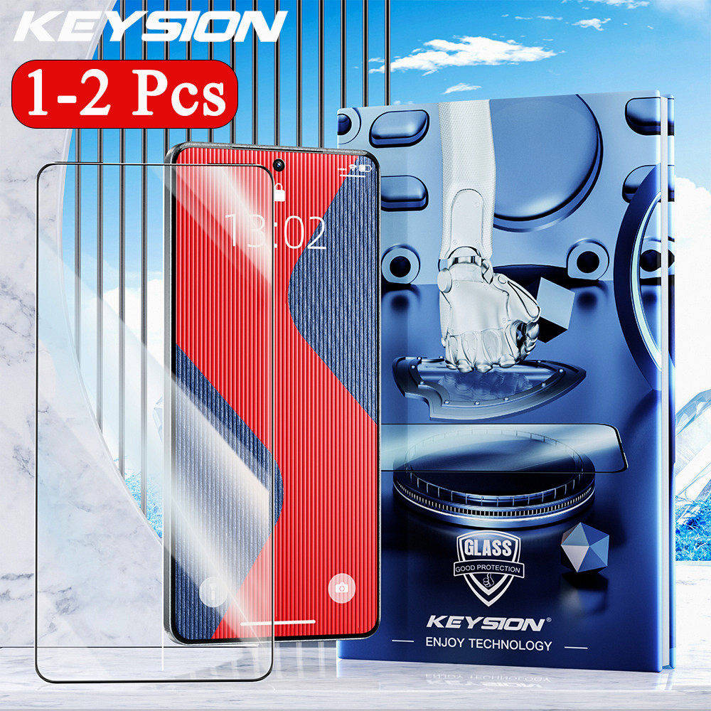 Kính Cường Lực KEYSION Full Cover Cho Samsung A57 5G A37 A27 Full Keo HD Màn Hình Điện Thoại Kính Bả