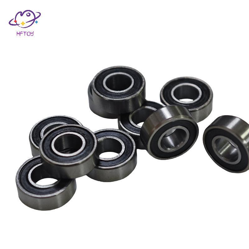 HFTOY 10 Chiếc Vòng Bi Cao Su Kín MR115 2RS 5 * 11 * 4mm MR115ZZ RC Xe Thu Nhỏ Vòng Bi DIY Phụ Kiện 