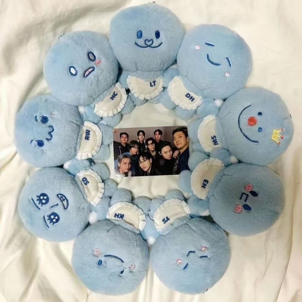 Superjunior Blue Tuan Tử Kim Jong-un Lee Đông Hải búp bê sang trọng (có hút từ tính)