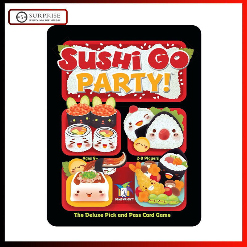 Tiệc Sushi Go Trò chơi bài của thợ đóng game từ Nhật Bản Trò chơi bảng vui nhộn Trò chơi gia đình vớ