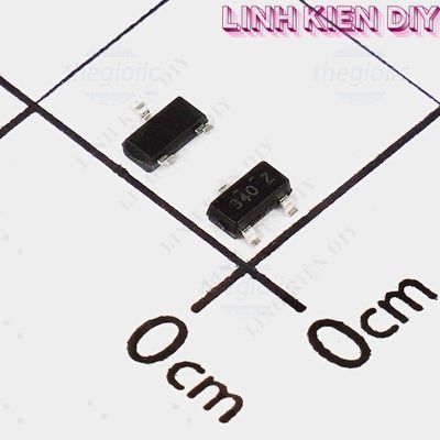 [10 Cái]- FDN340P MOSFET Kênh P 20V 2A SOT-23 Linh Kiện DIY