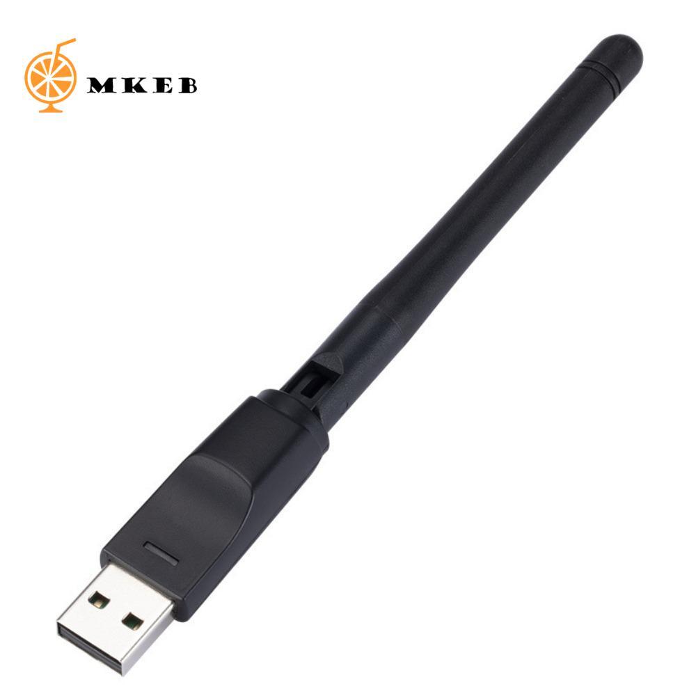 Thẻ mạng MKEB 150Mbps MT7601, Bộ chuyển đổi Wifi USB Wi-fi Dongle USB 150Mbps, Bộ thu Wifi MT7601 / 
